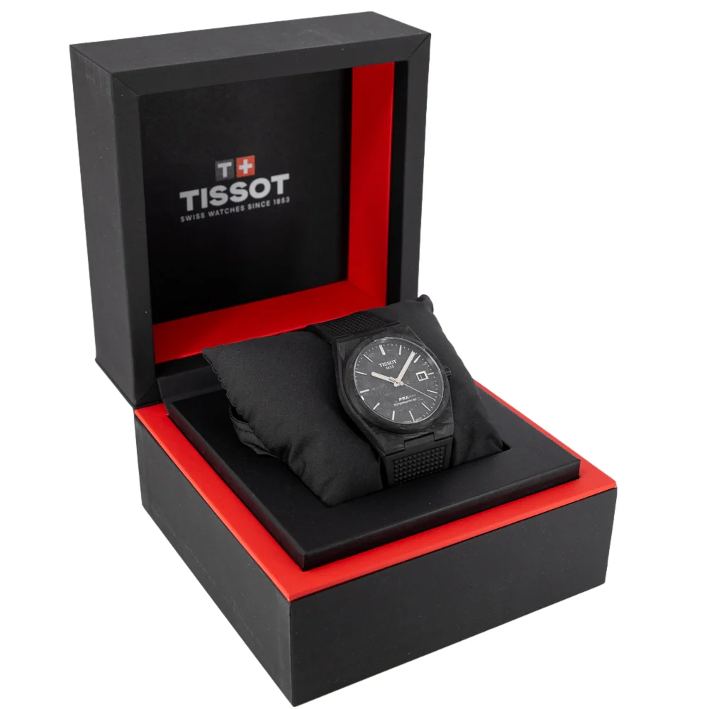 Tissot T137.907.97.201.00 PRX Powermatic 80 40 mm Carbon - Image 9