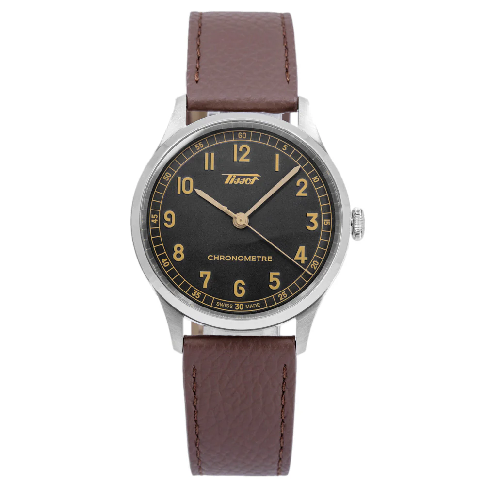 Tissot Men's T142.464.16.062.00 Heritage 1938 Automatic COSC - Image 2