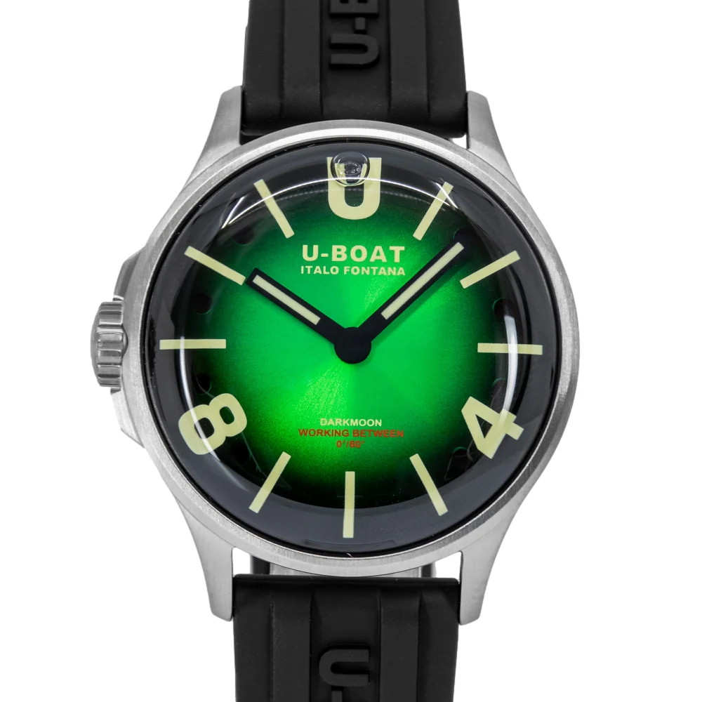 U-Boat 9502/B Darkmoon 40 mm Green SS Soleil Quartz - Image 3