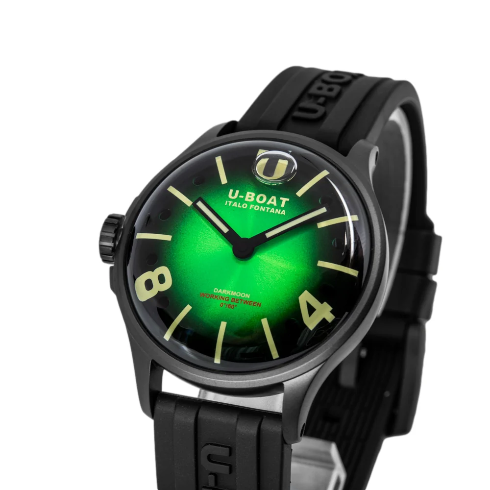 U-Boat 9503/A Darkmoon 40 mm Green PVD Soleil Quartz - Image 10