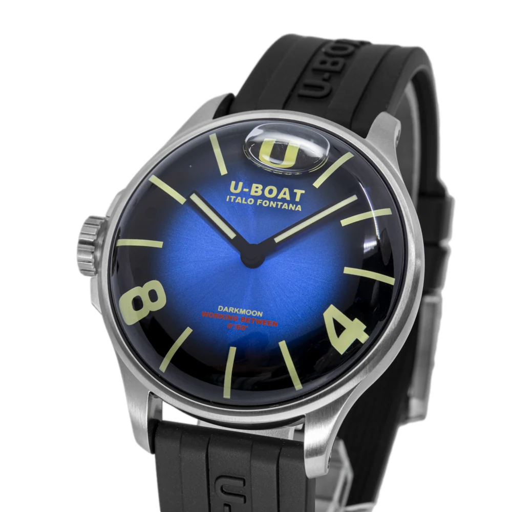 U-Boat Men's 8704/D Darkmoon 44MM Blue SS SOLEIL - Image 10