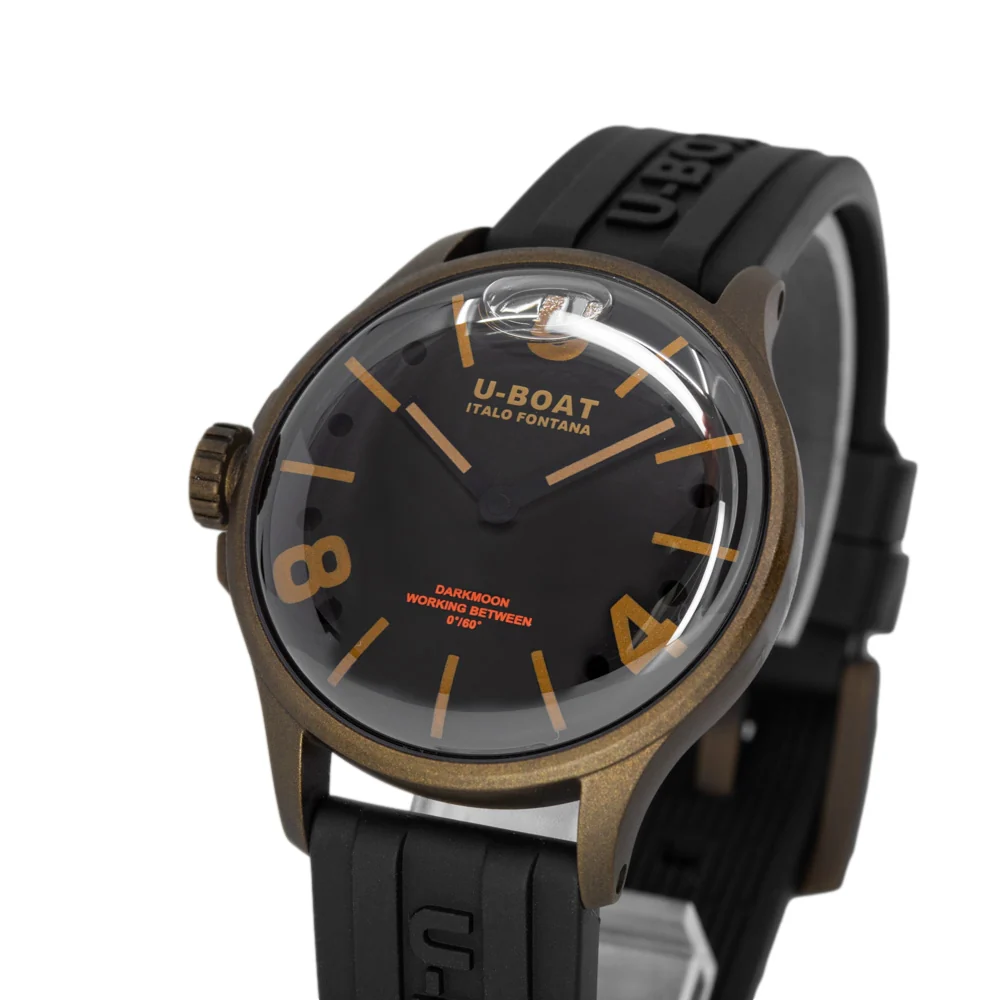 U-Boat Men's 9549 Darkmoon 40 mm Bronze Curved Dial Watch - Image 10