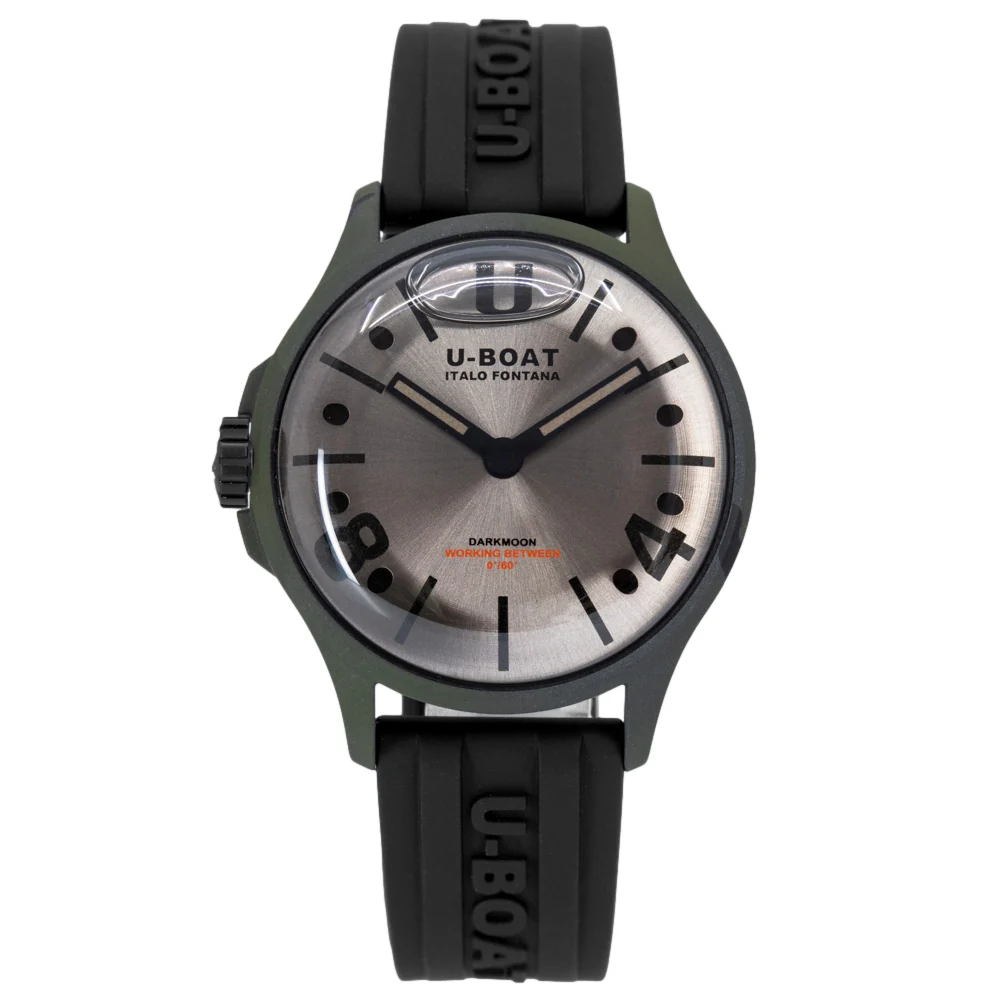 U-Boat Men's 9551 Darkmoon 40 mm BK Grey Curved Camouflage - Image 3